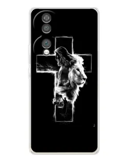 Чехол для Huawei Honor 70 с картинкой «Сияющий крест Jesus» Чехол для Huawei Honor 70 с картинкой «Сияющий крест Jesus»