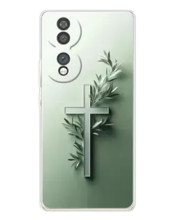 Чехол для Huawei Honor 70 с картинкой «Оливковая ветвь» Чехол для Huawei Honor 70 с картинкой «Оливковая ветвь»