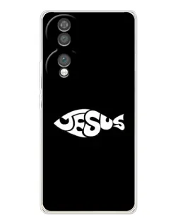 Чехол для Huawei Honor 70 с картинкой «Рыба Jesus» Чехол для Huawei Honor 70 с картинкой «Рыба Jesus»