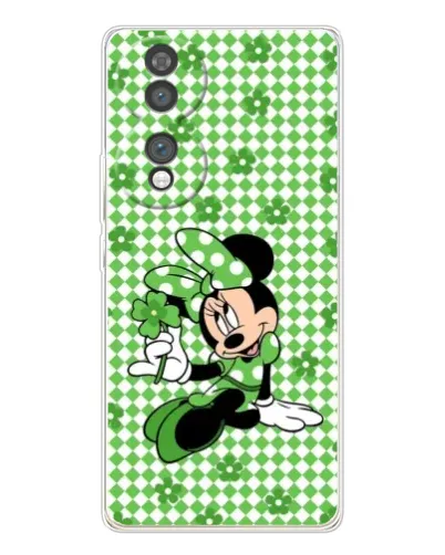 Чехол для Huawei Honor 70 с картинкой «Mickey в клетку»
