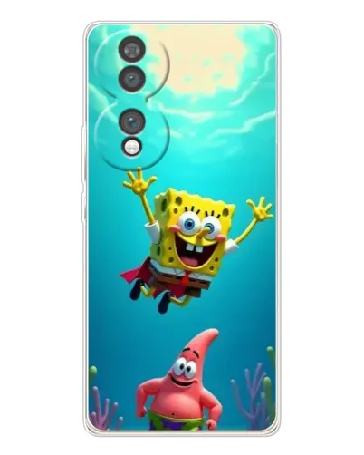 Чехол для Huawei Honor 70 с картинкой «Спанч Боб под водой» Чехол для Huawei Honor 70 с картинкой «Спанч Боб под водой»