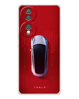Чохол для Huawei Honor 70 з картинкою «Tesla Top View» Чохол для Huawei Honor 70 з картинкою «Tesla Top View»