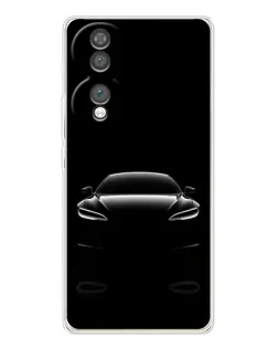 Чохол для Huawei Honor 70 з картинкою «Силует Tesla Night» Чохол для Huawei Honor 70 з картинкою «Силует Tesla Night»