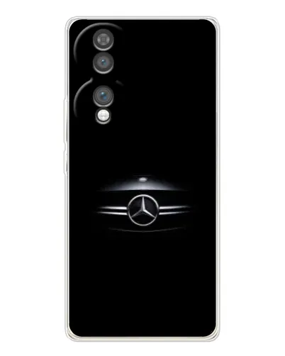 Чехол для Huawei Honor 70 с картинкой «Mercedes — абстрактные линии»