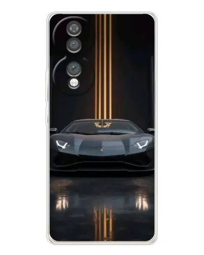 Чохол для Huawei Honor 70 з картинкою «Lamborghini золоті лінії» Чохол для Huawei Honor 70 з картинкою «Lamborghini золоті лінії»