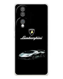 Чохол для Huawei Honor 70 з картинкою «Логотип Lamborghini класика»