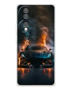 Чохол для Huawei Honor 70 з картинкою «Lamborghini димна естетика»