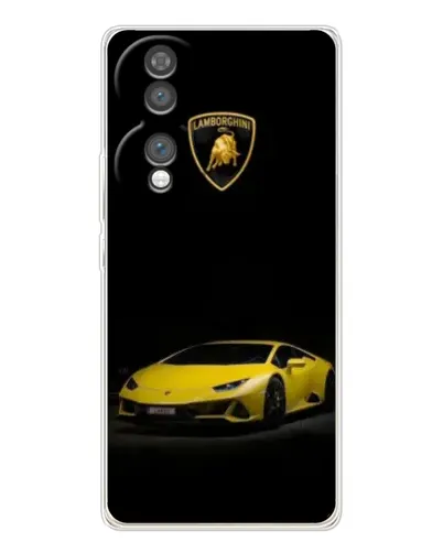 Чохол для Huawei Honor 70 з картинкою «Lamborghini жовтий акцент» Чохол для Huawei Honor 70 з картинкою «Lamborghini жовтий акцент»