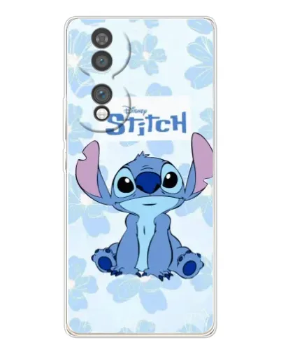Чехол для Huawei Honor 70 с картинкой «Stitch среди цветов» Чехол для Huawei Honor 70 с картинкой «Stitch среди цветов»