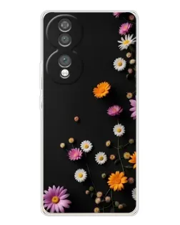 Чехол для Huawei Honor 70 с картинкой «Цветочная композиция»
