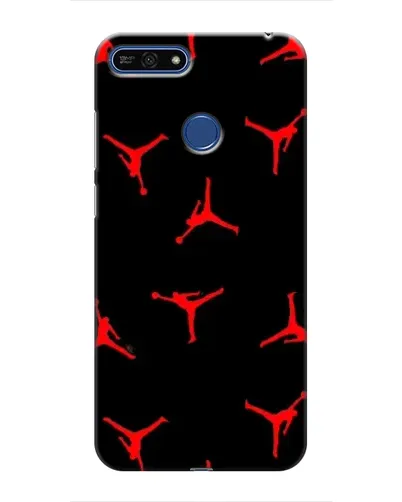 Чехол для Huawei Honor 7A Pro с картинкой «Jordan Red Pattern» Чехол для Huawei Honor 7A Pro с картинкой «Jordan Red Pattern»