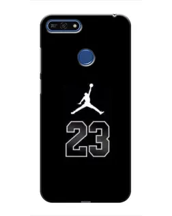 Чохол для Huawei Honor 7A Pro з картинкою «Jordan Flight 23» Чохол для Huawei Honor 7A Pro з картинкою «Jordan Flight 23»