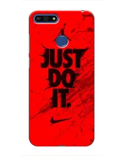 Чохол для Huawei Honor 7A Pro з картинкою «Nike Just Do It» Чохол для Huawei Honor 7A Pro з картинкою «Nike Just Do It»