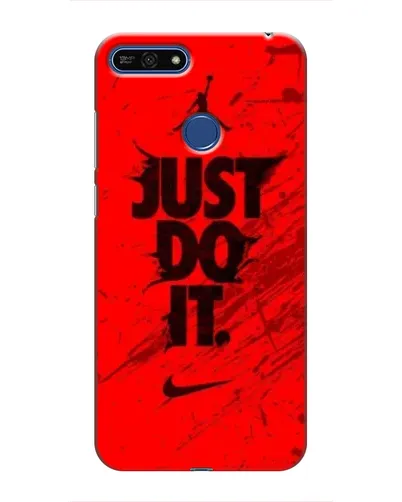 Чехол для Huawei Honor 7A Pro с картинкой «Nike Just Do It» Чехол для Huawei Honor 7A Pro с картинкой «Nike Just Do It»
