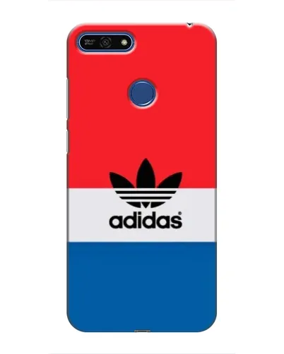 Чехол для Huawei Honor 7A Pro с картинкой «Ретро блоки Adidas» Чехол для Huawei Honor 7A Pro с картинкой «Ретро блоки Adidas»