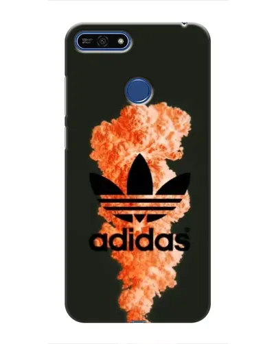 Чехол для Huawei Honor 7A Pro с картинкой «Оранжевый дым Adidas» Чехол для Huawei Honor 7A Pro с картинкой «Оранжевый дым Adidas»