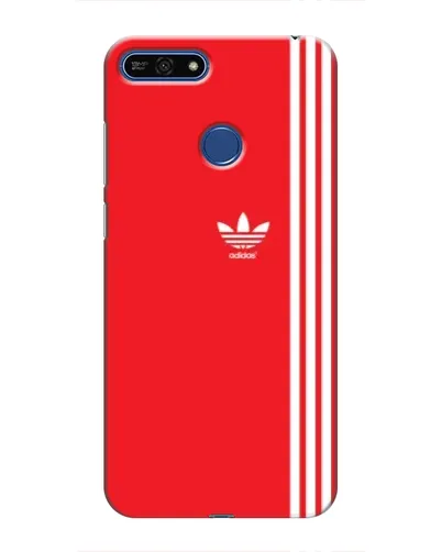 Чехол для Huawei Honor 7A Pro с картинкой «Красный минимализм Adidas» Чехол для Huawei Honor 7A Pro с картинкой «Красный минимализм Adidas»
