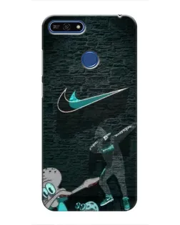 Чохол для Huawei Honor 7A Pro з картинкою «Спортивний арт Nike»