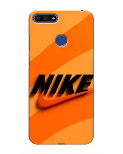 Чохол для Huawei Honor 7A Pro з картинкою «Помаранчевий драйв Nike»