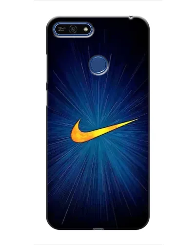 Чехол для Huawei Honor 7A Pro с картинкой «Синий пульс Nike» Чехол для Huawei Honor 7A Pro с картинкой «Синий пульс Nike»