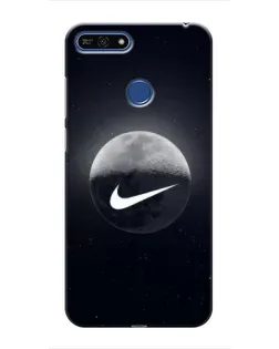 Чехол для Huawei Honor 7A Pro с картинкой «Nike в стиле граффити»
