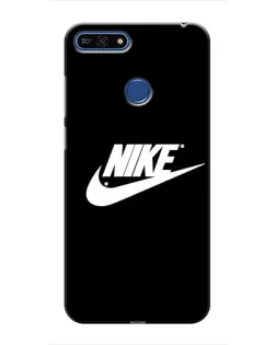 Чехол для Huawei Honor 7A Pro с картинкой «Мазки краски Nike»
