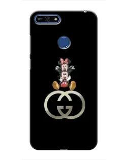 Чохол для Huawei Honor 7A Pro з картинкою «Мінні Маус на лого»
