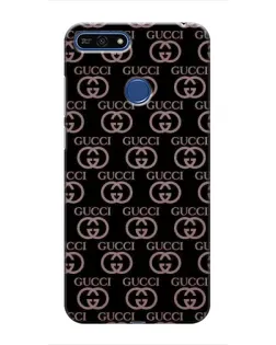 Чохол для Huawei Honor 7A Pro з картинкою «Класична монограма Gucci»