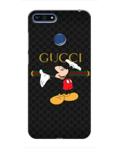 Чехол для Huawei Honor 7A Pro с картинкой «Микки Маус Gucci»