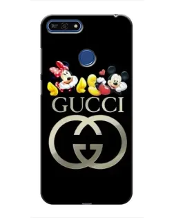 Чохол для Huawei Honor 7A Pro з картинкою «Gucci — герої Disney»