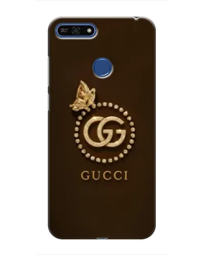 Чехол для Huawei Honor 7A Pro с картинкой «Gucci — золотая бабочка»
