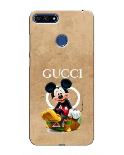 Чохол для Huawei Honor 7A Pro з картинкою «Міккі Маус Gucci — крафт»
