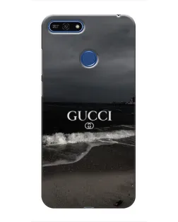 Чохол для Huawei Honor 7A Pro з картинкою «Gucci — морський прибій»