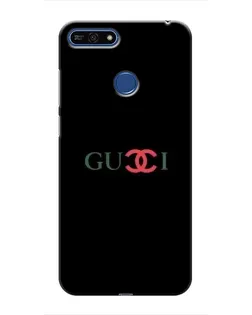 Чохол для Huawei Honor 7A Pro з картинкою «Gucci — червоний градієнт»