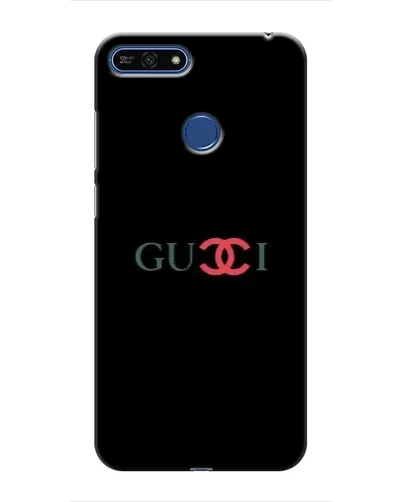Чехол для Huawei Honor 7A Pro с картинкой «Gucci — красный градиент»