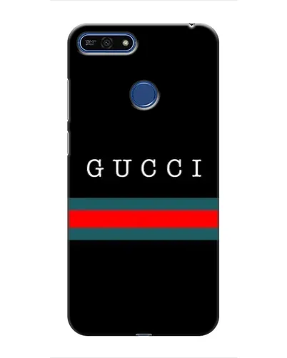 Чехол для Huawei Honor 7A Pro с картинкой «Gucci — красный пояс»