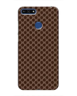 Чохол для Huawei Honor 7A Pro з картинкою «Gucci — шоколадна сітка»