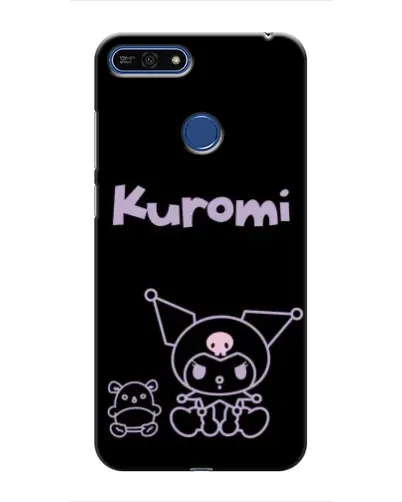Чохол для Huawei Honor 7A Pro з картинкою «Kuromi — чорний мінімалізм» Чохол для Huawei Honor 7A Pro з картинкою «Kuromi — чорний мінімалізм»