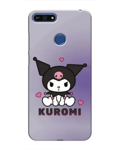 Чохол для Huawei Honor 7A Pro з картинкою «Kuromi — фіолетовий арт» Чохол для Huawei Honor 7A Pro з картинкою «Kuromi — фіолетовий арт»