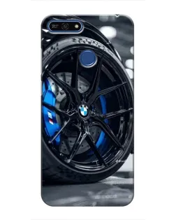 Чохол для Huawei Honor 7A Pro з картинкою «Колесо BMW зблизька»