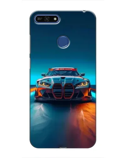 Чехол для Huawei Honor 7A Pro с картинкой «BMW — огни неона» Чехол для Huawei Honor 7A Pro с картинкой «BMW — огни неона»