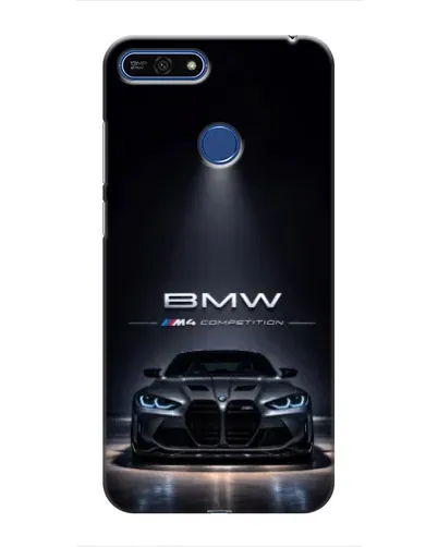 Чехол для Huawei Honor 7A Pro с картинкой «BMW сквозь ночной город» Чехол для Huawei Honor 7A Pro с картинкой «BMW сквозь ночной город»