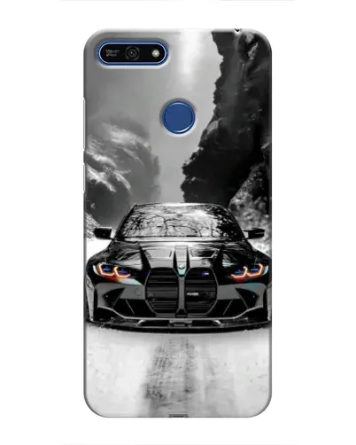 Чехол для Huawei Honor 7A Pro с картинкой «BMW — акварельный дрифт» Чехол для Huawei Honor 7A Pro с картинкой «BMW — акварельный дрифт»