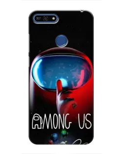 Чохол для Huawei Honor 7A Pro з картинкою «Червоний імпостер — макро» Чохол для Huawei Honor 7A Pro з картинкою «Червоний імпостер — макро»