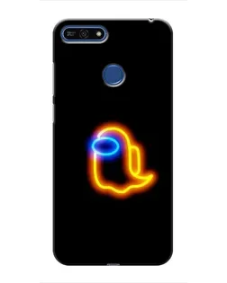 Чохол для Huawei Honor 7A Pro з картинкою «Among Us неонове сяйво» Чохол для Huawei Honor 7A Pro з картинкою «Among Us неонове сяйво»