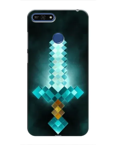 Чехол для Huawei Honor 7A Pro с картинкой «Алмазный меч неон» Чехол для Huawei Honor 7A Pro с картинкой «Алмазный меч неон»