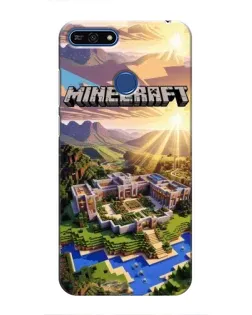 Чохол для Huawei Honor 7A Pro з картинкою «Minecraft панорама» Чохол для Huawei Honor 7A Pro з картинкою «Minecraft панорама»