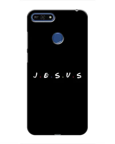 Чехол для Huawei Honor 7A Pro с картинкой «Точки веры J.E.S.U.S.» Чехол для Huawei Honor 7A Pro с картинкой «Точки веры J.E.S.U.S.»