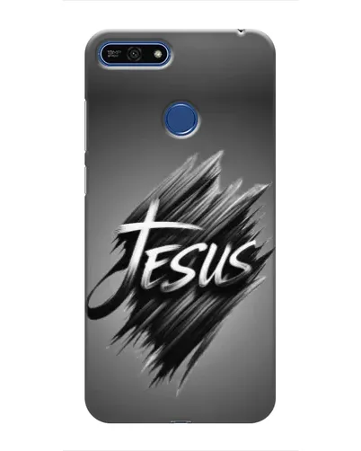 Чехол для Huawei Honor 7A Pro с картинкой «Надпись Jesus Graffiti» Чехол для Huawei Honor 7A Pro с картинкой «Надпись Jesus Graffiti»