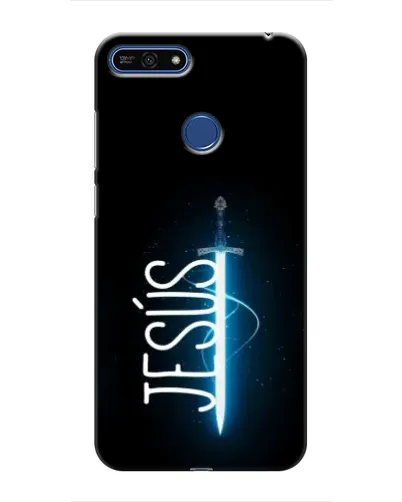 Чехол для Huawei Honor 7A Pro с картинкой «Меч Духа Jesus» Чехол для Huawei Honor 7A Pro с картинкой «Меч Духа Jesus»